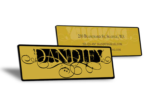 Dandify buisiness card