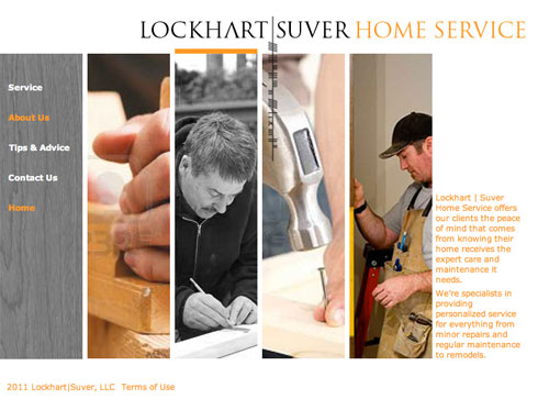 LockhartSuver Home Service Website Homepage